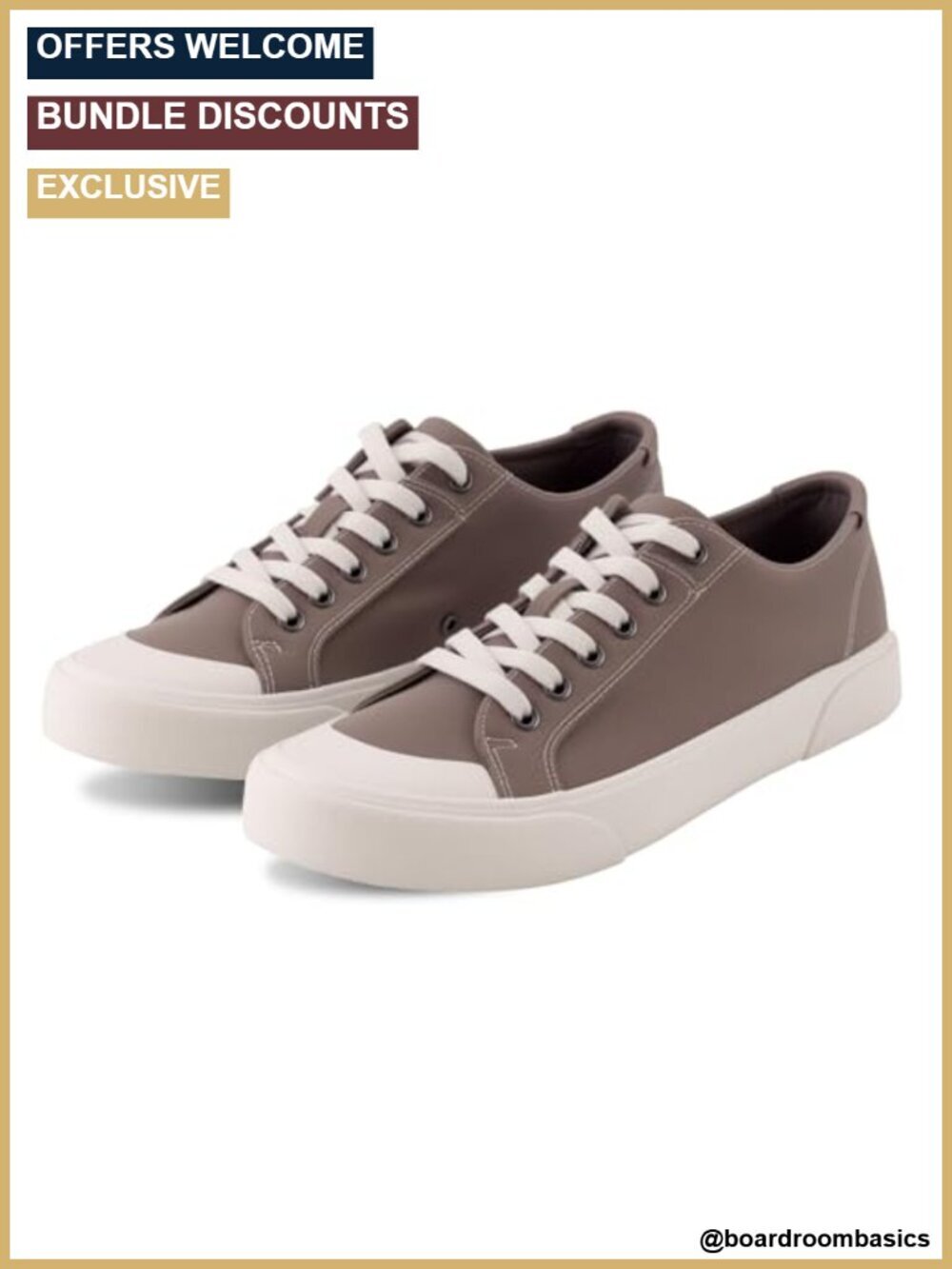 Canvas Low Top Sneakers - Lightweight Breathable Lace Up Walking Shoes